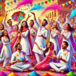 Holi celebration