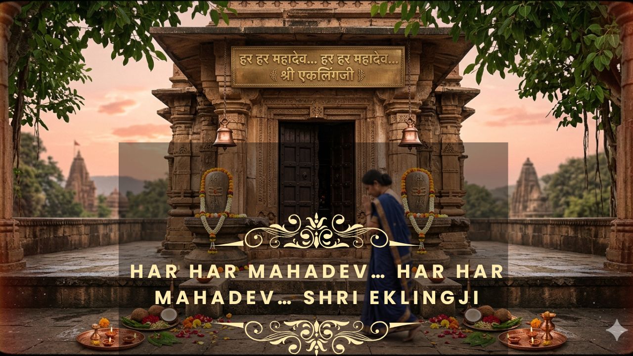 Har Har Mahadev… Har Har Mahadev… Shri Eklingji